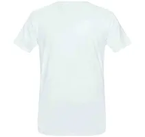 Elegant Threads Sarina Men's T-Shirt Uniqe Printed Round Neck Half Sleeve T-Shirt for Man  Boys (White) (X-Large, White 3)-thumb1