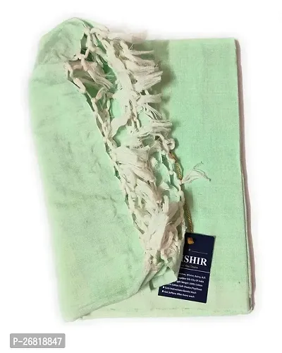 Comfortable Green Cotton Solid Dohar-thumb0