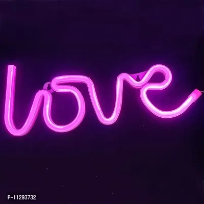 Abee Fancy Pink Color Love Led Light Room Decoration Light