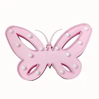 Abee Butterfly Marquee LED Light Decorative Light Lamp Night Lamp (6 Inches) (Gold LED Lights)-thumb1