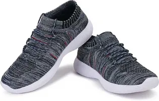 Grey Socks Sports Shoes, Running Shoes, Walking Shoes, Light weight Shoes-thumb2