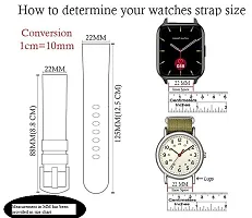 22mm  Smart Watch Silicone Straps for Men - Women - PACK OF 1-thumb3