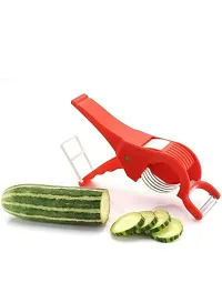 Nature World Premium Extra STONG Vegetable Peeler Cum Cutter for Great Cooking Experience Pack of 1 Peeler Cum Cutter-thumb1