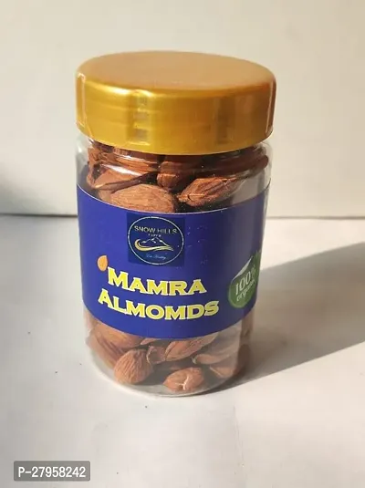 NutZ Kashmiri Mamra Almonds Badam100g  100 percent Natural  Organic Sourced From Kashmir Badam-thumb0