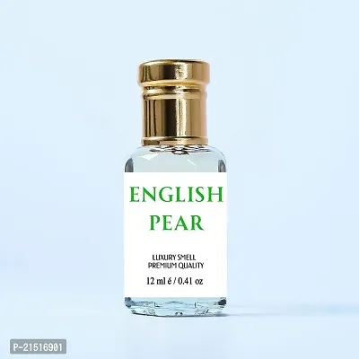 AQDOFF English Pear Pure Attar Oil Floral Attar ( Natural ) -12ml