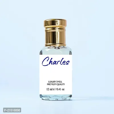 AQDOFF Charles Pure Perfume Oil Floral Attar (Natural) - 12ml