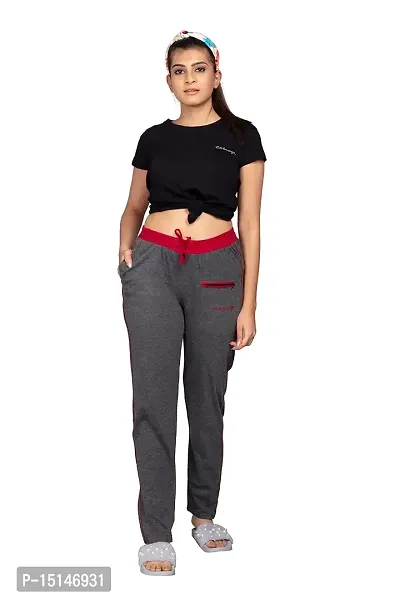 CKL Women's Cotton Slim Fit Trackpants-thumb5