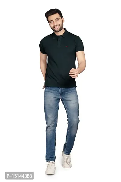 CKL Polo T-Shirt for Men Regular Fit Half Sleeve-thumb5