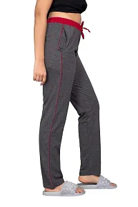 CKL Women's Cotton Slim Fit Trackpants-thumb2