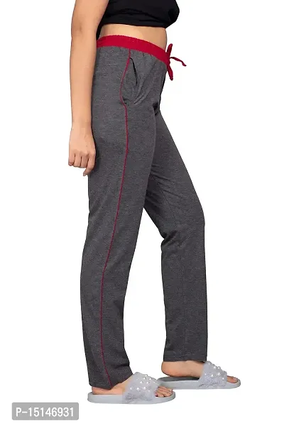 CKL Women's Cotton Slim Fit Trackpants-thumb3