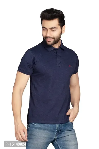 CKL Polo T-Shirt for Men Regular Fit Half Sleeve (XXL, Neavy)-thumb2