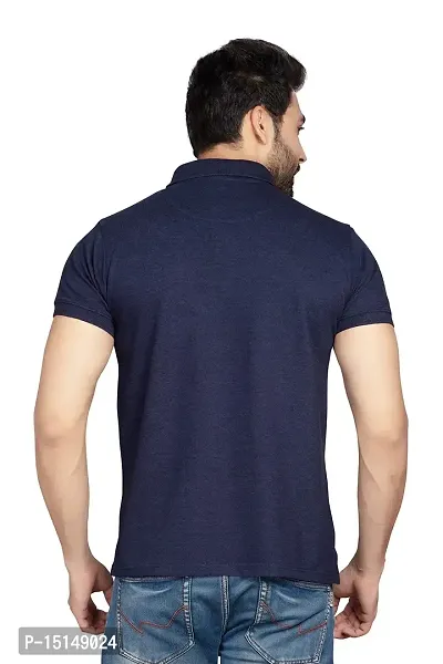 CKL Polo T-Shirt for Men Regular Fit Half Sleeve (XXL, Neavy)-thumb3