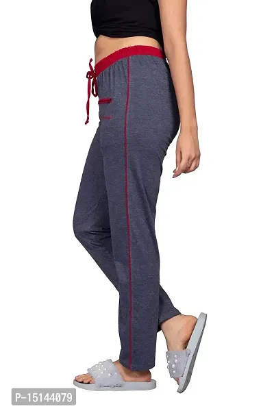 CKL Women's Cotton Slim Fit Trackpants-thumb2