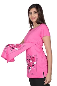 CKL Women's Cotton Nightwear Maternity Feeding Nursing Top | Baby Feeding Tops-thumb4