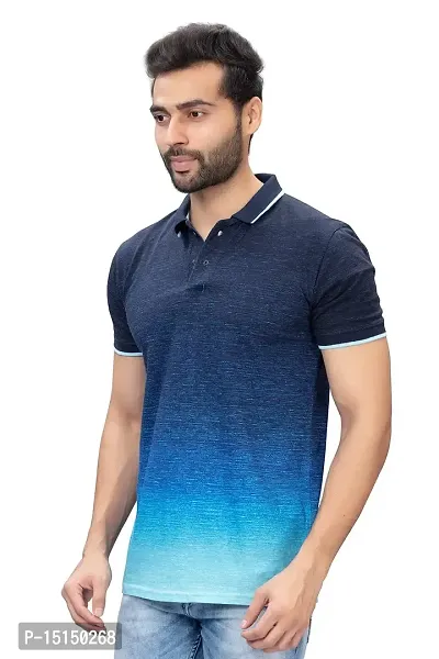 CKL Slim Fit Half Sleeve Polo Men's T-Shirt Printed