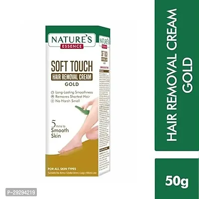 Natures Essence Soft Touch Gold Hair Removal Cream 50g-thumb0