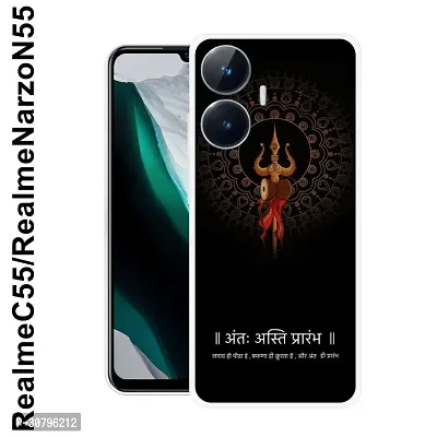 Sleek and Stylish Mobile Cover for Realme C55-thumb0