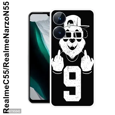 Sleek and Stylish Mobile Cover for Realme Narzo N55-thumb0