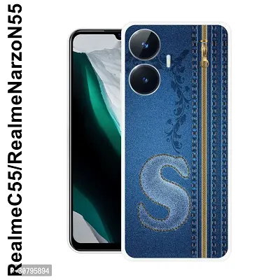 Sleek and Stylish Mobile Cover for Realme Narzo N55-thumb0