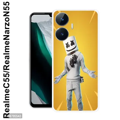 Sleek and Stylish Mobile Cover for Realme Narzo N55-thumb0