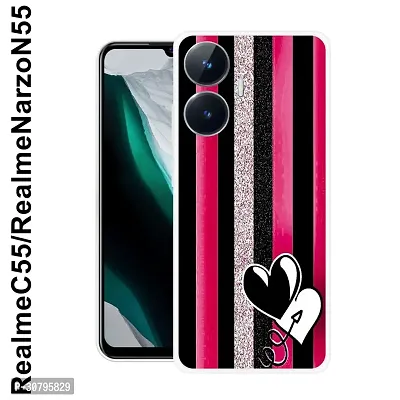 Sleek and Stylish Mobile Cover for Realme Narzo N55-thumb0