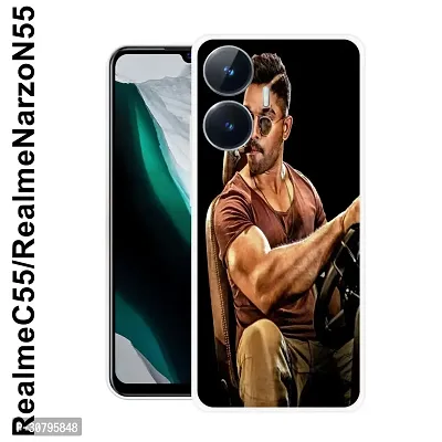 Sleek and Stylish Mobile Cover for Realme Narzo N55-thumb0