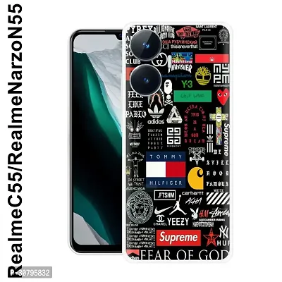 Sleek and Stylish Mobile Cover for Realme Narzo N55-thumb0