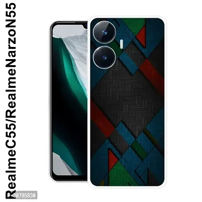 Sleek and Stylish Mobile Cover for Realme Narzo N55-thumb0