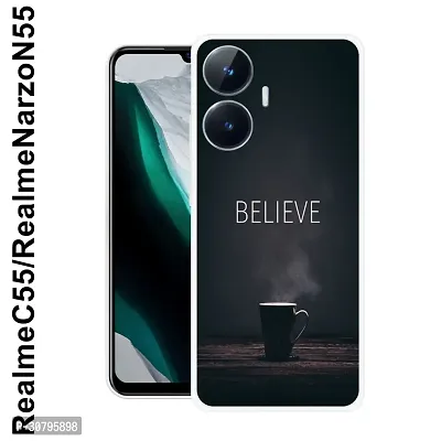 Sleek and Stylish Mobile Cover for Realme Narzo N55-thumb0