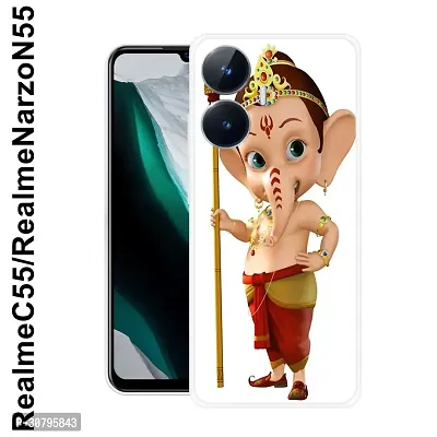 Sleek and Stylish Mobile Cover for Realme Narzo N55-thumb0