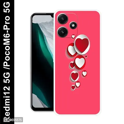 Poco M6 Pro 5G Cover Camera Protection Shockproof BumperEdge 360 Degree Protection TPU And PC  Back Case Cover