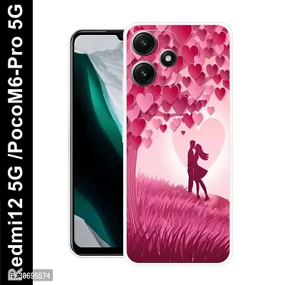 Poco M6 Pro 5G Cover Camera Protection Shockproof BumperEdge 360 Degree Protection TPU And PC  Back Case Cover