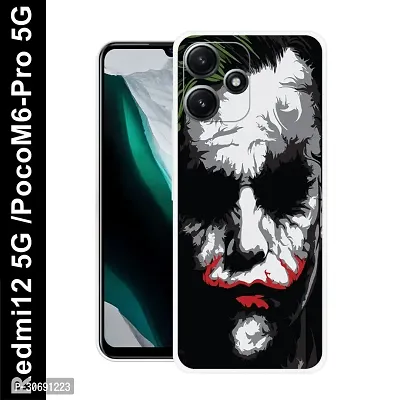 Redmi 12 5G Poco M6 Pro 5G Cover Camera Protection Shockproof BumperEdge 360 Degree Protection TPU And PC  Back Case Cover-thumb0