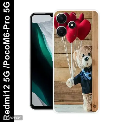 Poco M6 Pro 5G Cover Camera Protection Shockproof BumperEdge 360 Degree Protection TPU And PC  Back Case Cover-thumb0