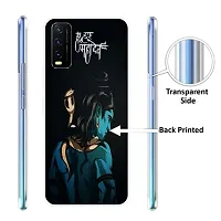 Stylish Silicon Back Cover for Vivo Y20-thumb2