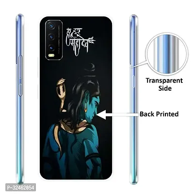 Stylish Silicon Back Cover for Vivo Y20-thumb3