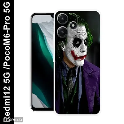 Redmi 12 5G Poco M6 Pro 5G Cover Camera Protection Shockproof BumperEdge 360 Degree Protection TPU And PC  Back Case Cover-thumb0