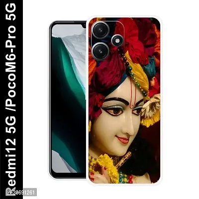 Redmi 12 5G Poco M6 Pro 5G Cover Camera Protection Shockproof BumperEdge 360 Degree Protection TPU And PC  Back Case Cover