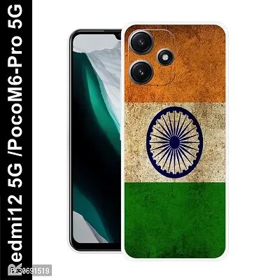 Redmi 12 5G Poco M6 Pro 5G Cover Camera Protection Shockproof BumperEdge 360 Degree Protection TPU And PC  Back Case Cover-thumb0