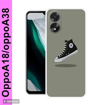 Sleek and Stylish Mobile Cover of OppoA18