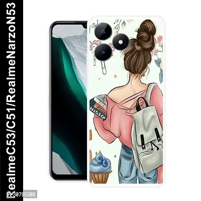 Sleek and Stylish Mobile Cover for Realme C51-thumb0