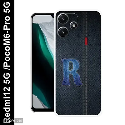 Redmi 12 5G Poco M6 Pro 5G Cover Camera Protection Shockproof BumperEdge 360 Degree Protection TPU And PC  Back Case Cover