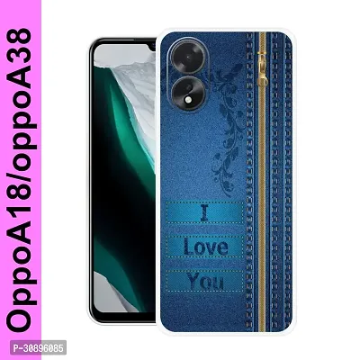 Sleek and Stylish Mobile Cover of OppoA18