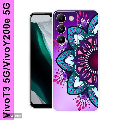 Designer Printed Mobile Back Cover for Vivo T3 5G