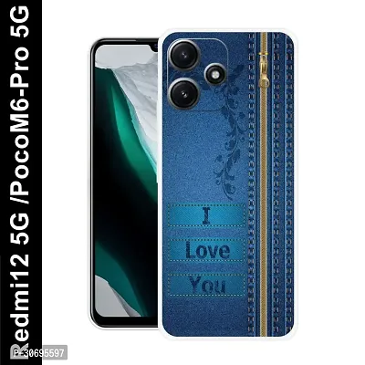 Poco M6 Pro 5G Cover Camera Protection Shockproof BumperEdge 360 Degree Protection TPU And PC  Back Case Cover-thumb0