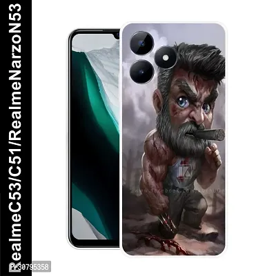 Sleek and Stylish Mobile Cover for Realme C51-thumb0