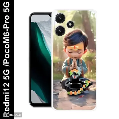 Poco M6 Pro 5G Cover Camera Protection Shockproof BumperEdge 360 Degree Protection TPU And PC  Back Case Cover-thumb0