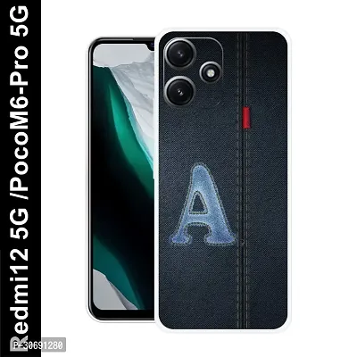 Redmi 12 5G Poco M6 Pro 5G Cover Camera Protection Shockproof BumperEdge 360 Degree Protection TPU And PC  Back Case Cover-thumb0