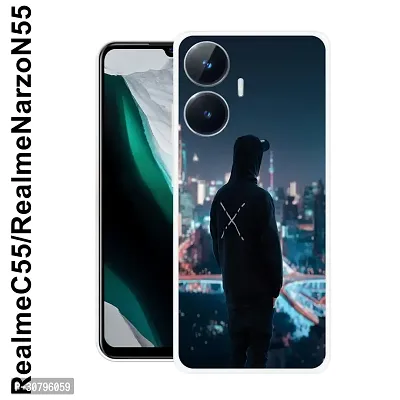 Sleek and Stylish Mobile Cover for Realme C55-thumb0