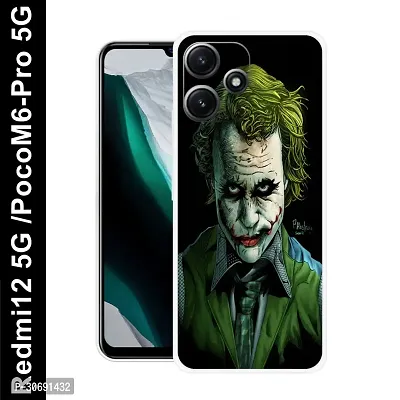 Redmi 12 5G Poco M6 Pro 5G Cover Camera Protection Shockproof BumperEdge 360 Degree Protection TPU And PC  Back Case Cover-thumb0